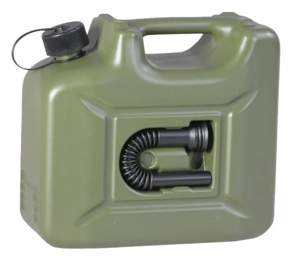 Plastový kanystr na palivo
