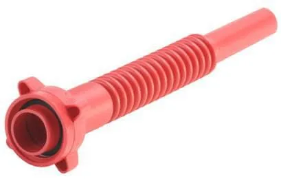 Kanystr s benzínovou červenou tryskou