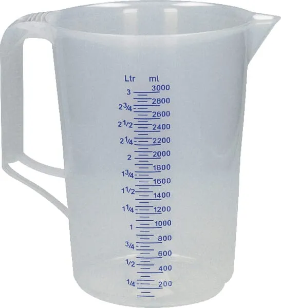 Odměrka 3,0 l PP