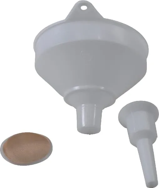 Plastový trychtýř s hubicí