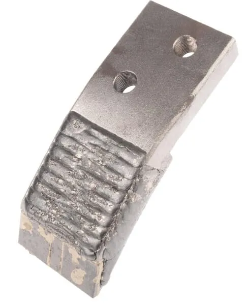 Radlice kultivátoru 230x70x20 mm, tvrzená, plochá, 2 otvory, vhodná pro Kuhn