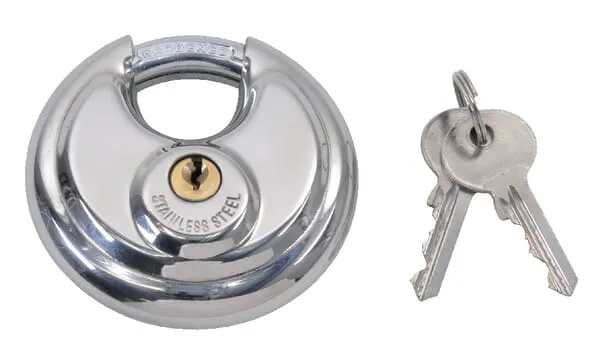 Visací zámek V2A Discus