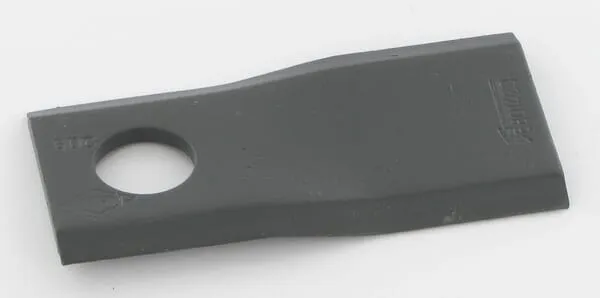 Nůž rotační sekačky rotace vpravo 105 x 48 x 4,3 mm; otvor Ø 20 mm; vhodný pro Kuhn