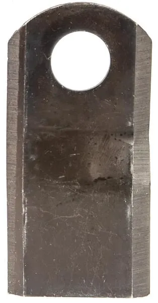 Nůž rotační sekačky rotace vpravo 105 x 47 x 4 mm; otvor Ø 20,5 mm; vhodný pro Kuhn