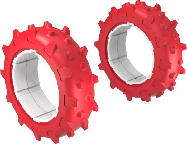 Sada hrotových kol (2x) pro KR133E/KR136E/KR233E/KR236E