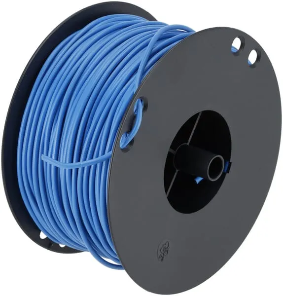 Elektrokabel 1x1,5 mm, modrý