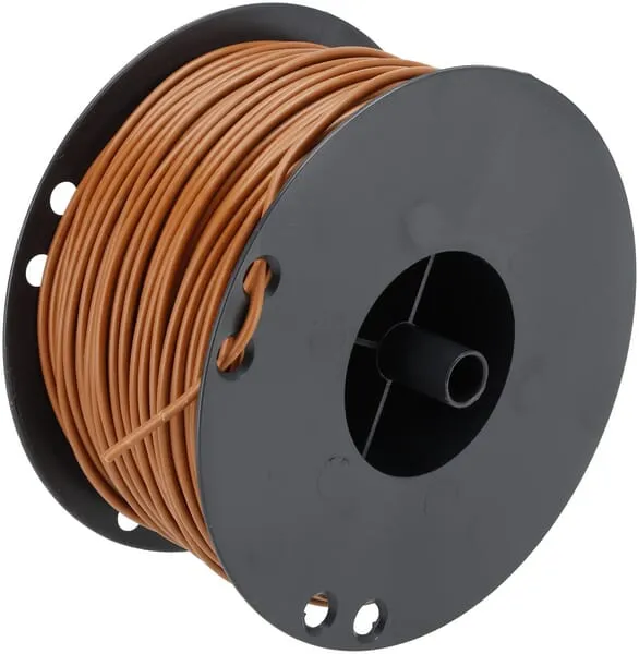 Elektrokabel 1x1,5 mm, hnědý
