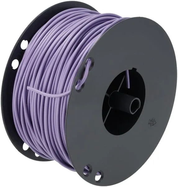 Kabel 1 x 1,5 mm², fialový, 100 m