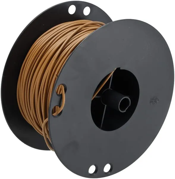 Elektrokabel 1x0,75 mm, hnědý