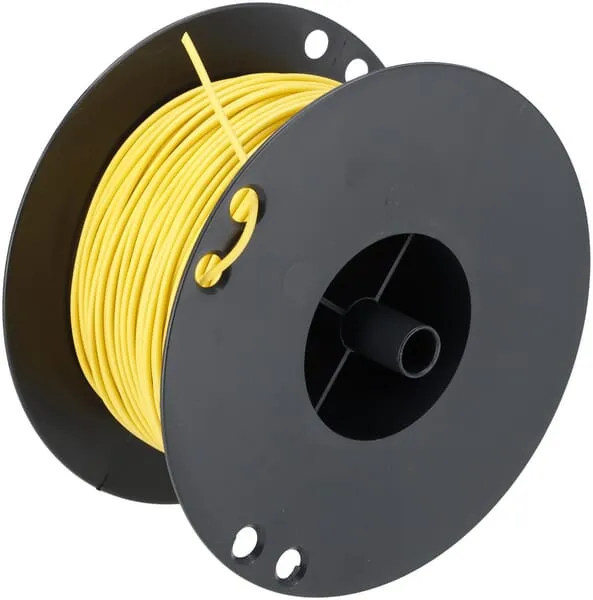 Kabel 1 x 0,75 mm², žlutý, 100 m