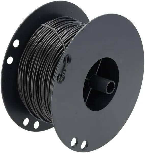 Elektrokabel 1x0,75 mm, černý