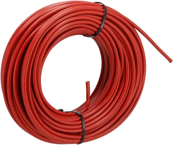 Kabel 1x10 mm² červený, 50 m