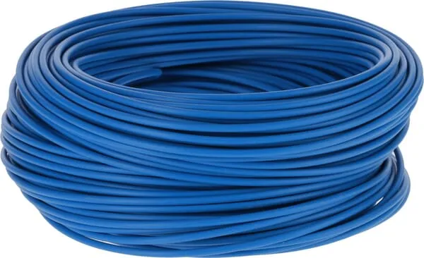 Elektrokabel 1x1,5 mm, modrý