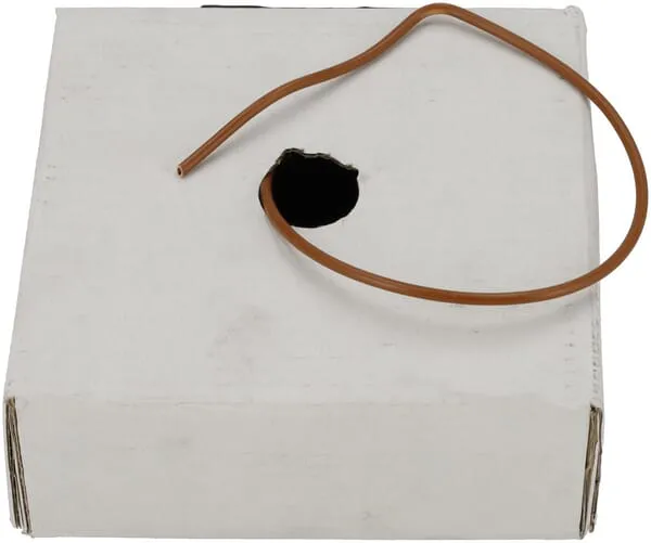 Elektrokabel 1x2,5 mm, hnědý