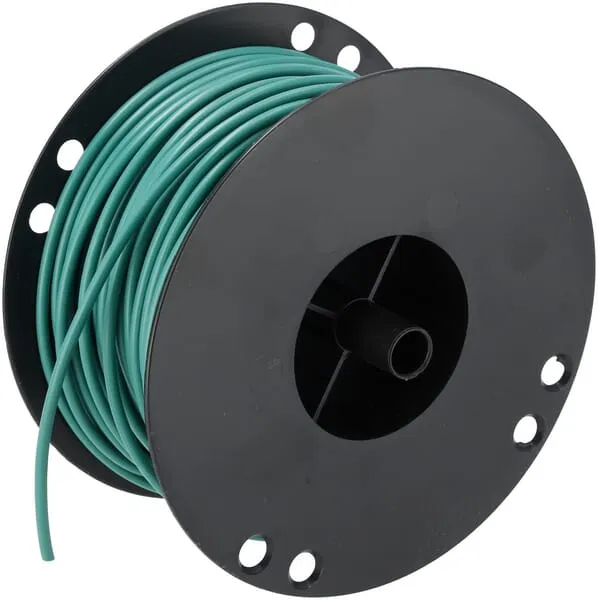 Elektrokabel 1x2,5 mm, zelený