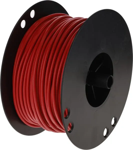 Kabel 1x2,5 mm² červený 50 m