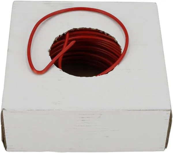 Elektrokabel 1x4 mm, červený