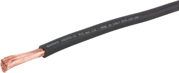 Kabel 1x50 mm2 černý