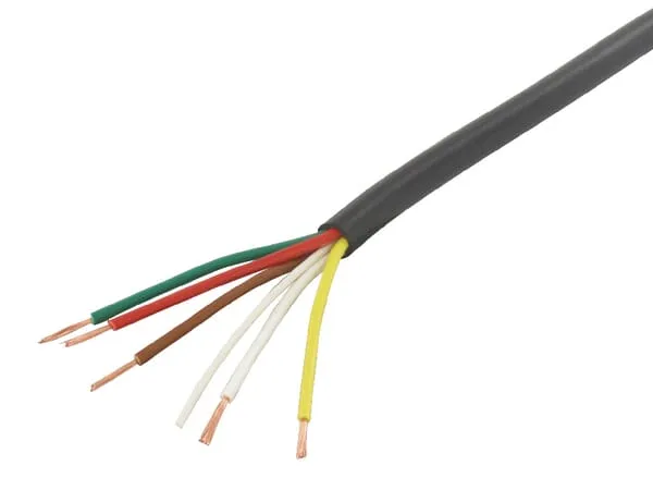 Kabel přívěsu PVC 5 x 0,75 mm²