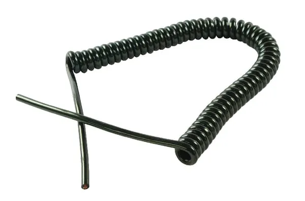Spirálový kabel 5x1.00 mm²