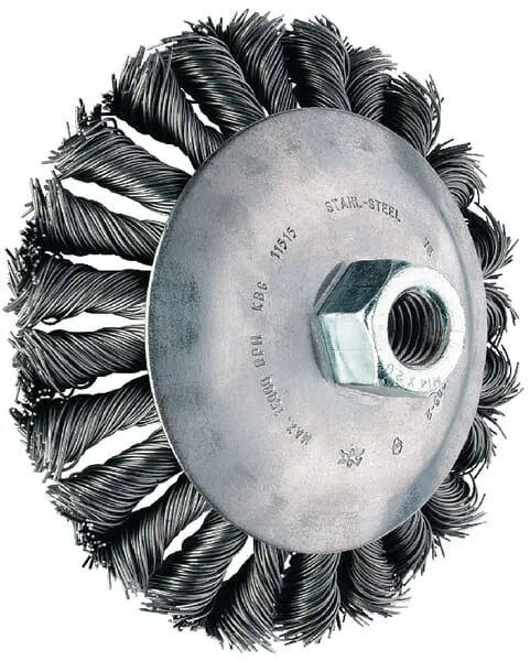 Kuželové kotouče, splétaný INOX drát