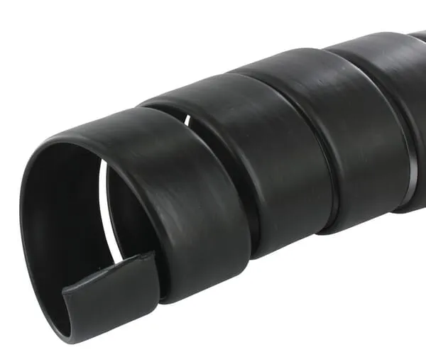 Ochranná plastová spirála černá 99-115 mm