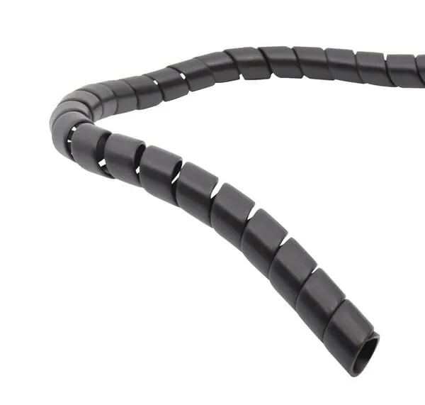 Spirálový ochranný kryt černý 20-27