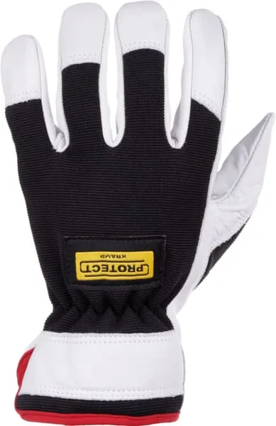 Kožené pracovní rukavice s materiálem Spandex 3.010