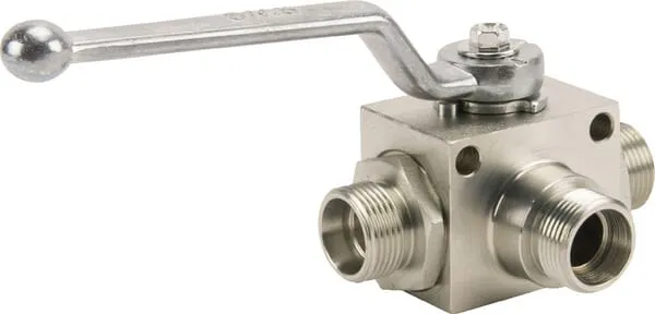 Kulový ventil 3/2 L - M22x1,5