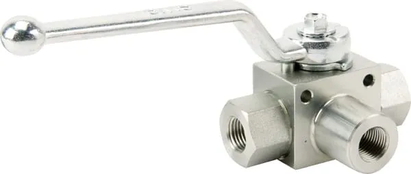 Kulový ventil 3/2 L - 1/4" BSP