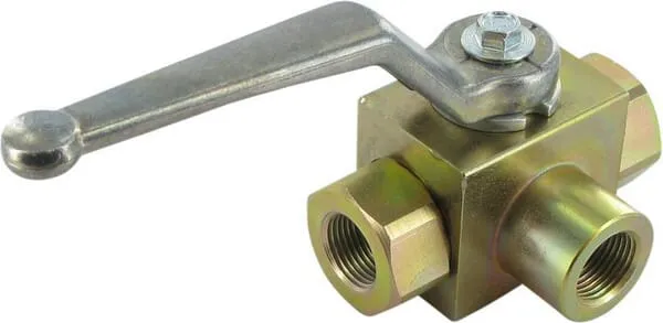 Kulový kohout 3cestný 3/8 T-otvor