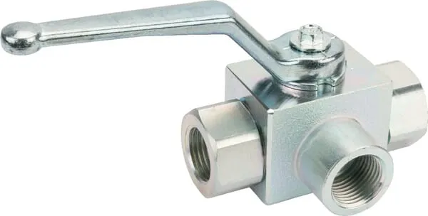 Kulový kohout 3cestný 1/2 T-otvor
