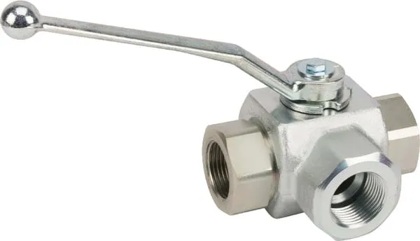 3cestný kulový ventil 1", speciální těsnění