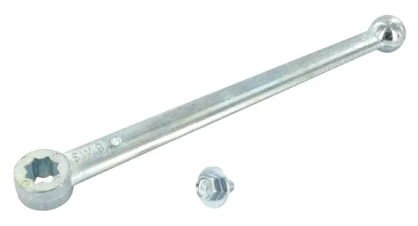 Páka SW9 Hliník, rovná