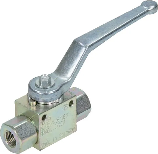 Kulový kohout 1/4" BSP+upev.