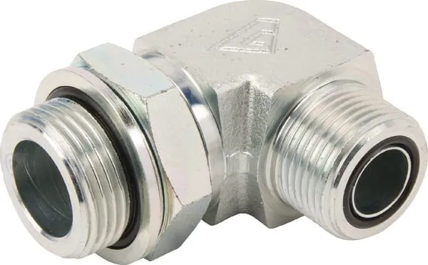 Úhlová vsuvka 90° ORFS 1"3/16-BSP1"