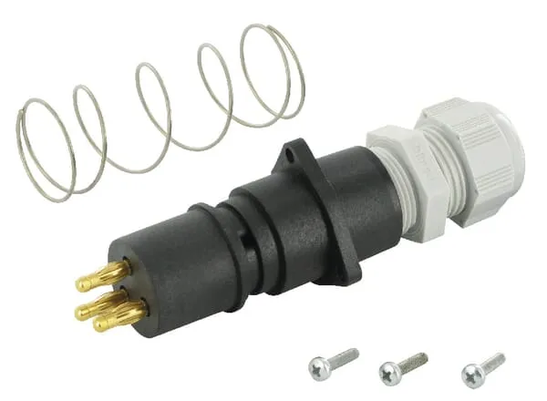 Konektor elektrický 3 piny, vnitřní