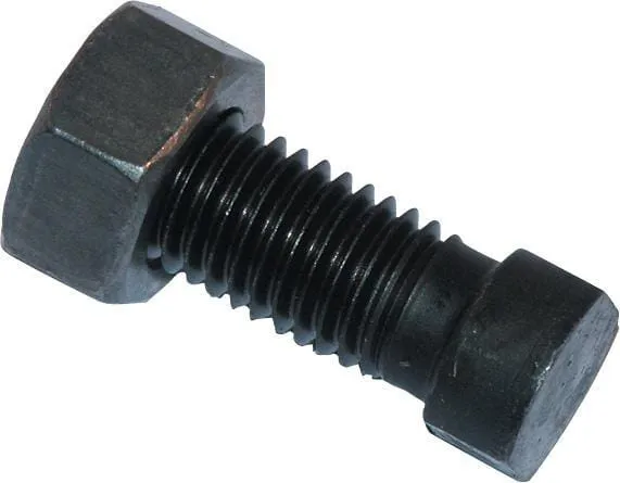 Šroub pluhu kónický se 2 plochými okraji + matice