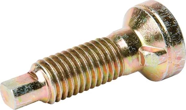 Pluhový šroub se dvěma nosy M12x40 vysoký