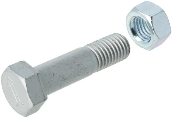Šroub pluhu M18x70, s maticí