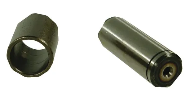 Hřídel s nátrubkem a maznicí M8×1