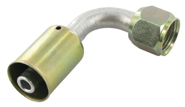 Hadicová koncovka č. 8 90° ocelové