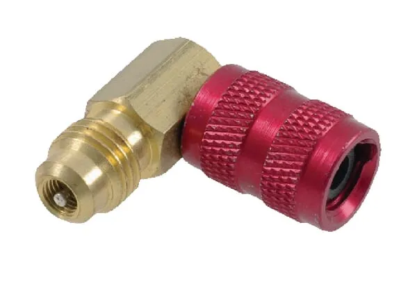 Adaptér 90° 1/4" A x 3/16" I