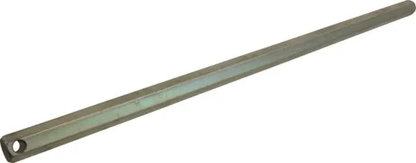 Šestihranná hřídel 19x550 mm, pozinkovaná