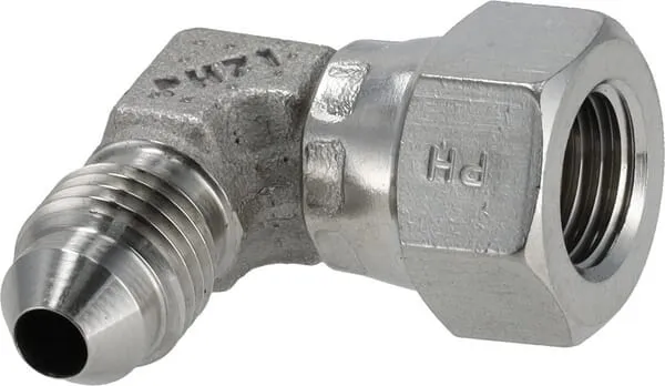 Otočné koleno 7/16" JIC SS