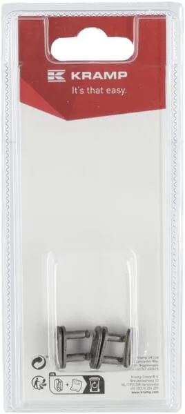 Článek řetězu s pružinovou sponou 9,5 mm x 06B1 (2)