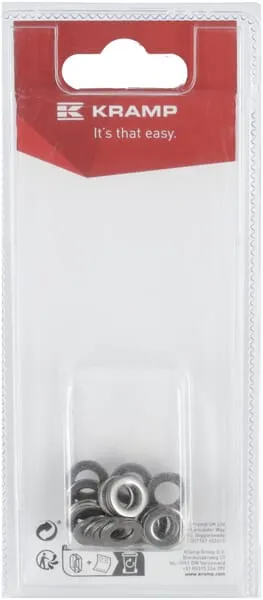 Plochá podložka z nerezové oceli M6 (20)