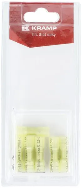 Kabelová koncovka vnitřní, žlutá, 6,3x0,8 mm - 4,0-6,0 mm² (6)