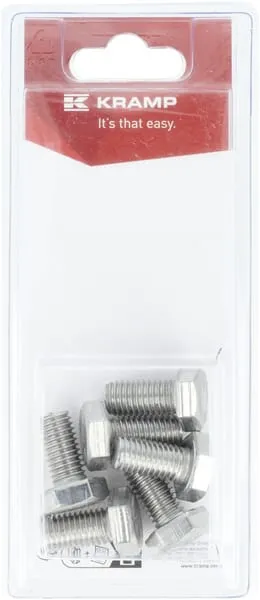 Šroub z nerezové oceli M10 x 20 mm, A2 (6)