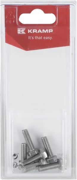 Šroub z nerezové oceli M6 x 20 mm, A2 (6)